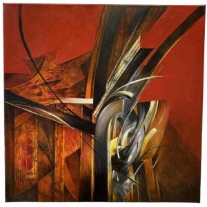 JJacques Zimmermann 'L'imposture des Apparences' olieverf op doek, 2012