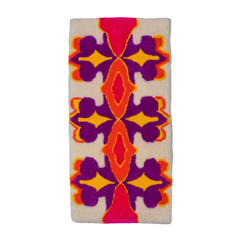 Summertime, Black Blue, Tufting, 2024