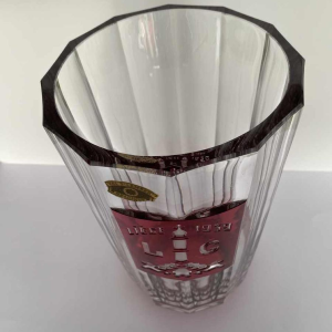 Val Saint Lambert, vase commémoratif de l'Exposition de l'Eau à Liège en 1939