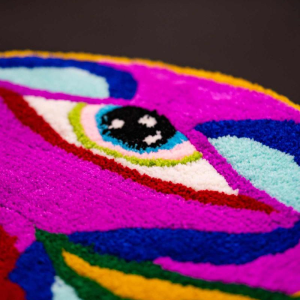 The inner light, Bleu Noiir, Tufting, 2024