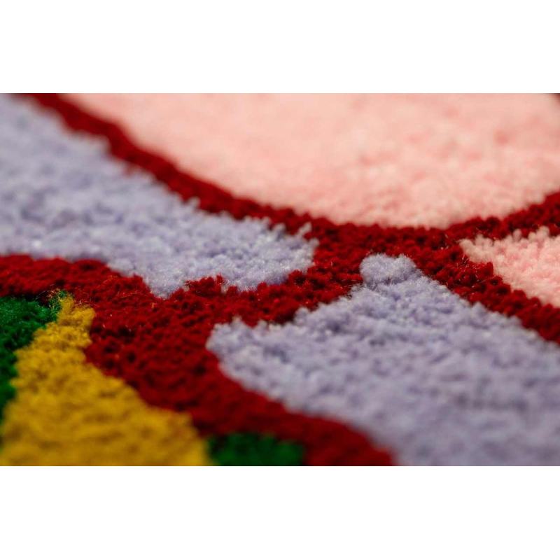 The inner light, Bleu Noir, Tufting, 2024