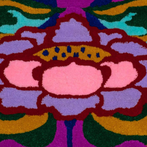 The inner light, Bleu Noiir, Tufting, 2024