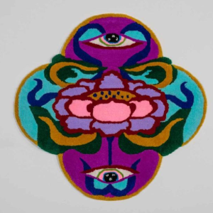 The inner light, Bleu Noiir, Tufting, 2024