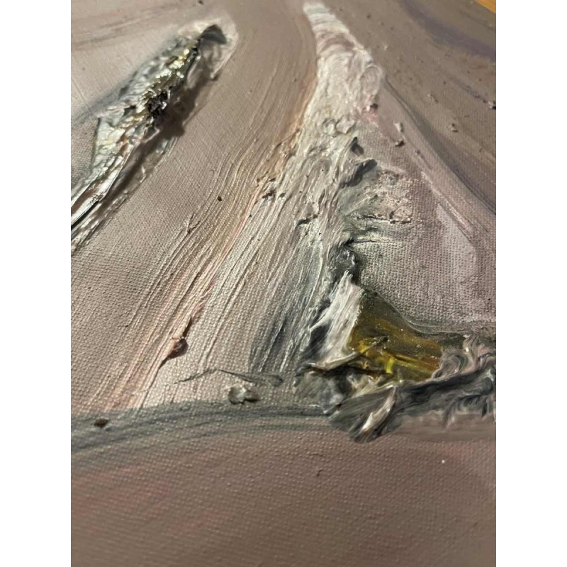 Olivier DEBRÉ, abstract painting, oil on canvas, 1971