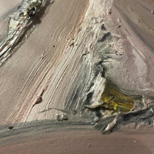 Olivier DEBRÉ, abstract painting, oil on canvas, 1971