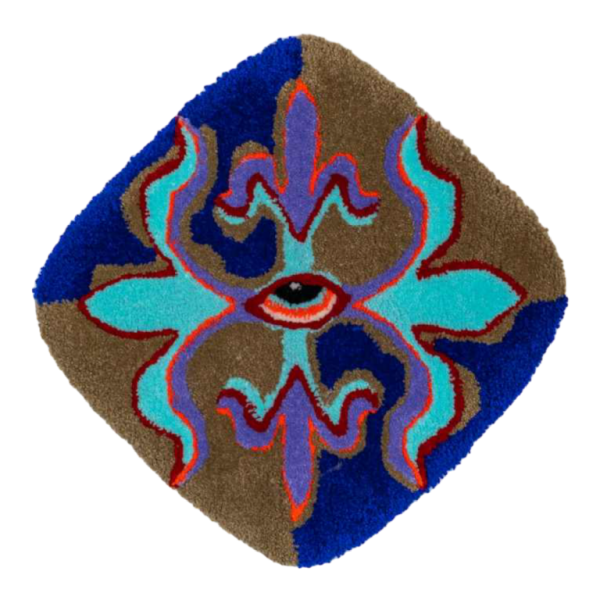 Tomorrow never knows, Bleu Noiir, Tufting, 2024