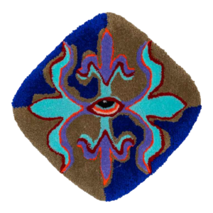 Tomorrow never knows, Bleu Noiir, Tufting, 2024