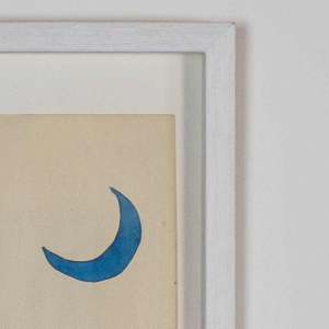 Bilal in de blauwe maan, Bilal Bahir, gemengde techniek, 2019