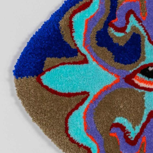 Tomorrow never knows, Bleu Noiir, Tufting, 2024