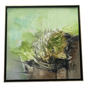 Jacques Zimmermann, abstract schilderij, olie op doek