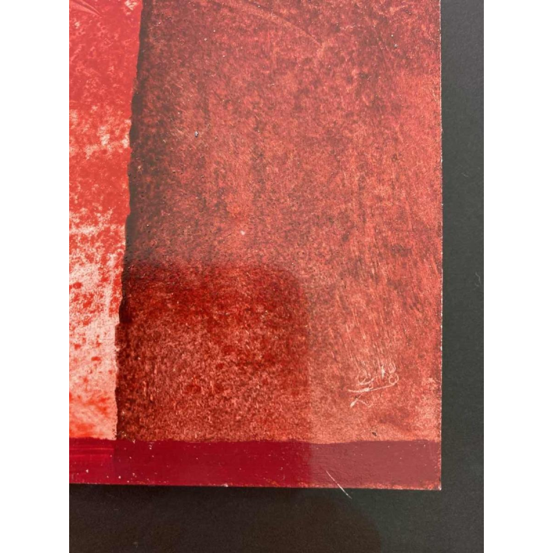 Jacques Zimmermann, peinture abstraite, huile sur papier N°32