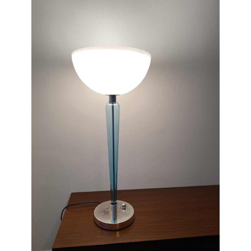 Jeannot Cerutti voor VeArt 'Coppa' lamp in geblazen glas, ca 1980