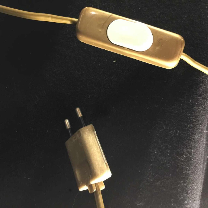 Table lamp / Sculpture, fish / bird, bronze and brass, Modernist Design 1960