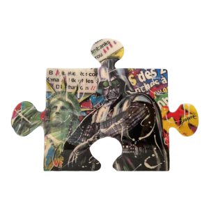 Robert SHARRA (1959-) : « Dark Vador et la statue de la liberté » pièce unique