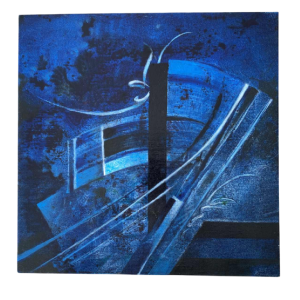 Jacques Zimmermann, abstract schilderij, olieverf op doek, 2015