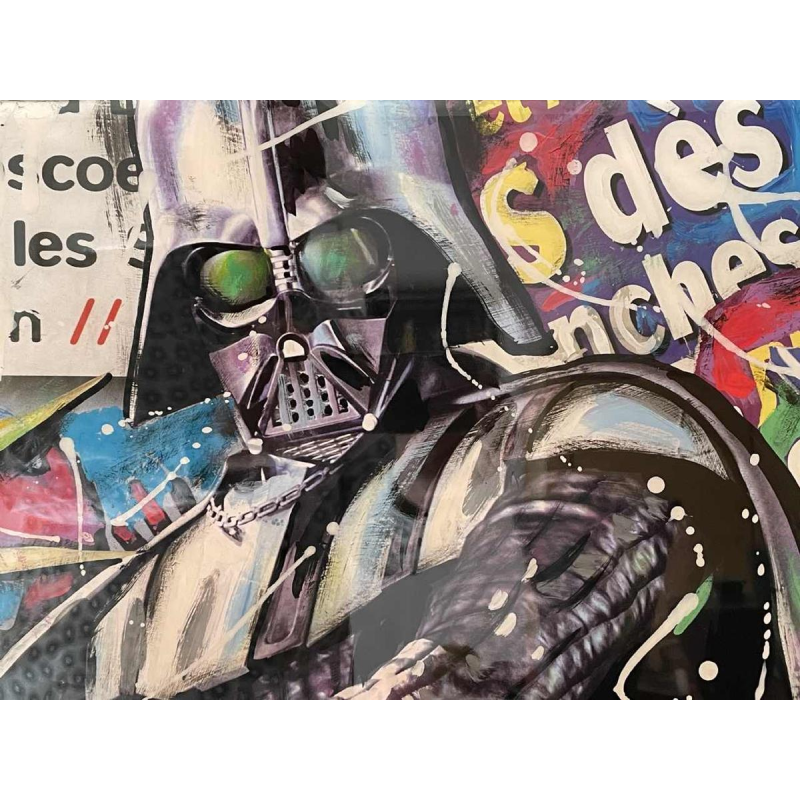 Robert SHARRA (1959-) : « Dark Vador et la statue de la liberté » pièce unique