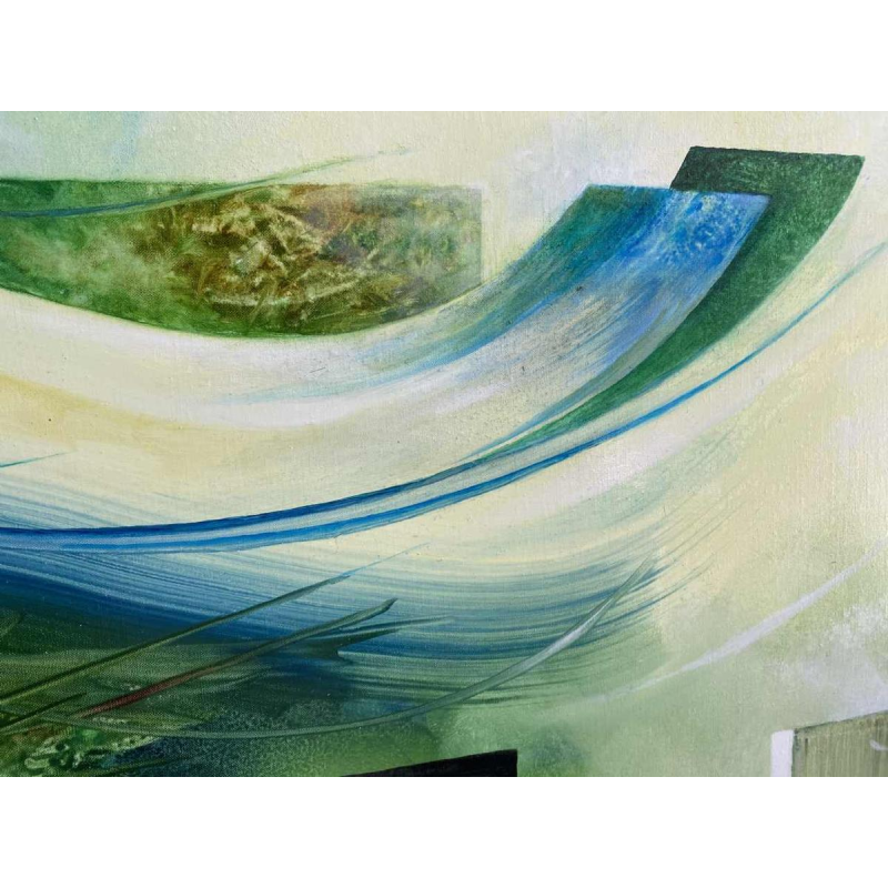 Jacques Zimmermann ‘Gardens of the Argonauts’, painting oil on canvas, 21st c