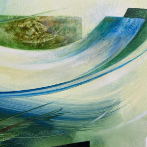 Jacques Zimmermann “Tuinen van de Argonauten”, schilderij olieverf op doek, 21e eeuw