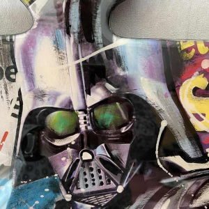 Robert SGARRA (1959-) : « Dark Vador et la statue de la liberté » pièce unique