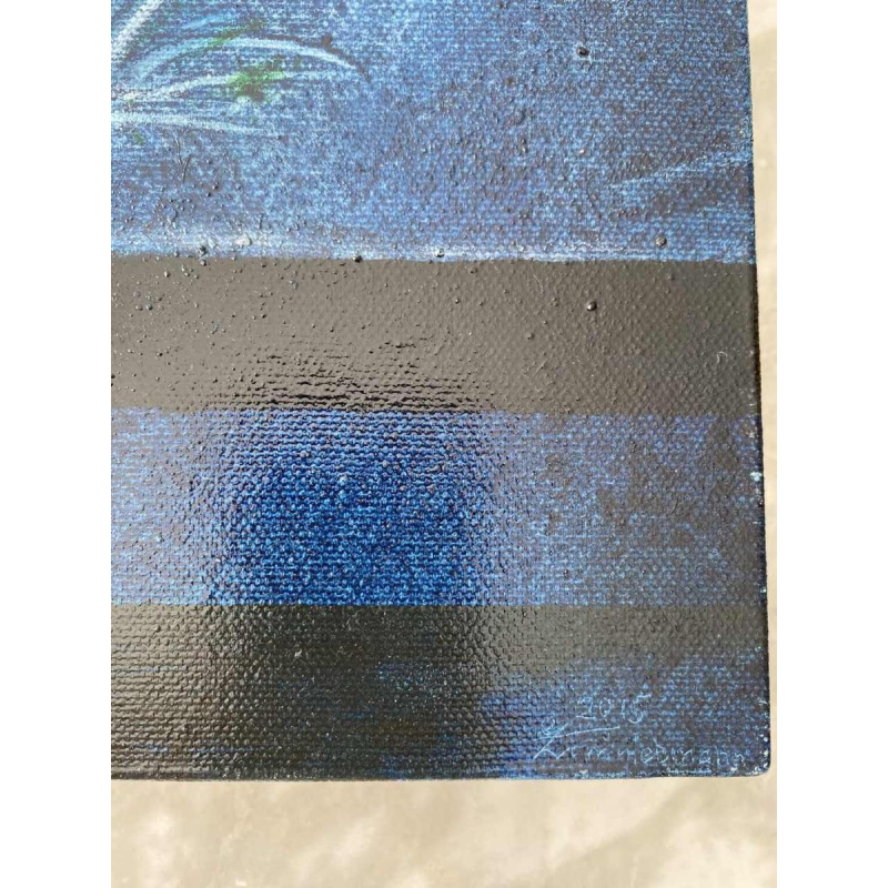 Jacques Zimmermann, abstract painting, oil on canvas, 2015