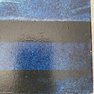 Jacques Zimmermann, abstract schilderij, olieverf op doek, 2015