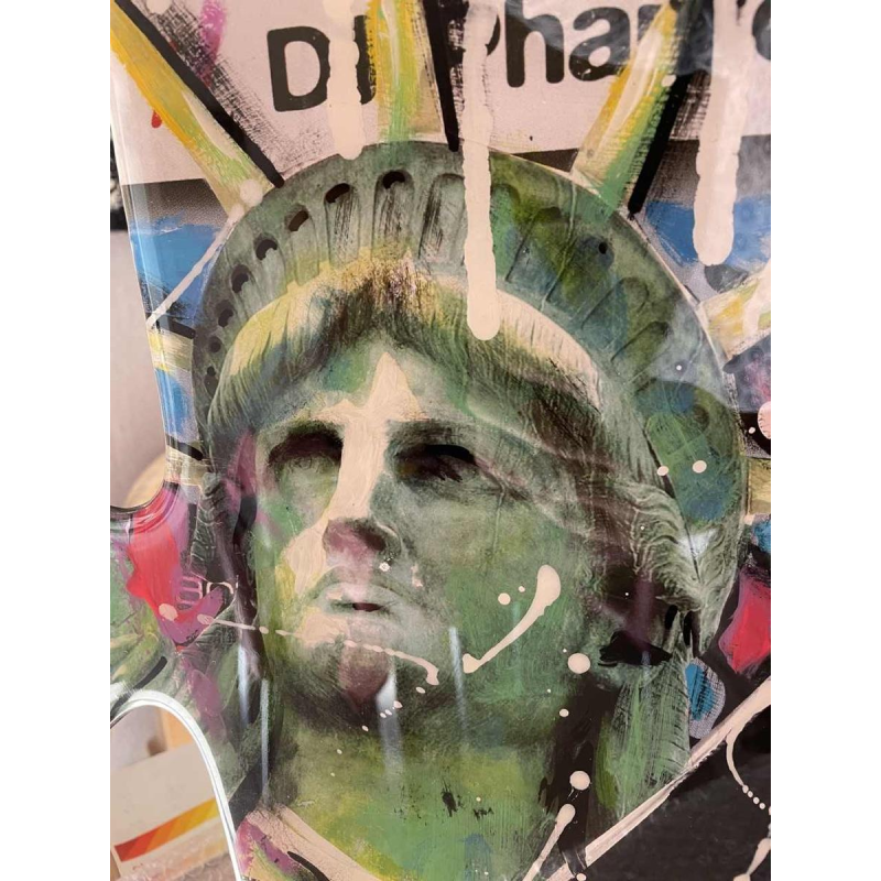 Robert SGARRA (1959-) : « Dark Vador et la statue de la liberté » pièce unique