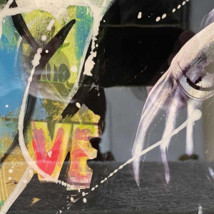 Robert SHARRA (1959-) : « Dark Vador et la statue de la liberté » pièce unique