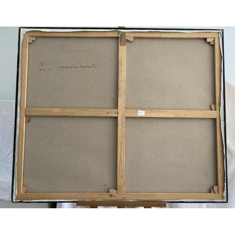 Jacques Zimmermann “Tuinen van de Argonauten”, schilderij olieverf op doek, 21e eeuw