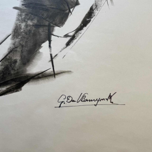 GEORGES (Géo) DE VLAMYNCK Nu de Femme Abstrait D'