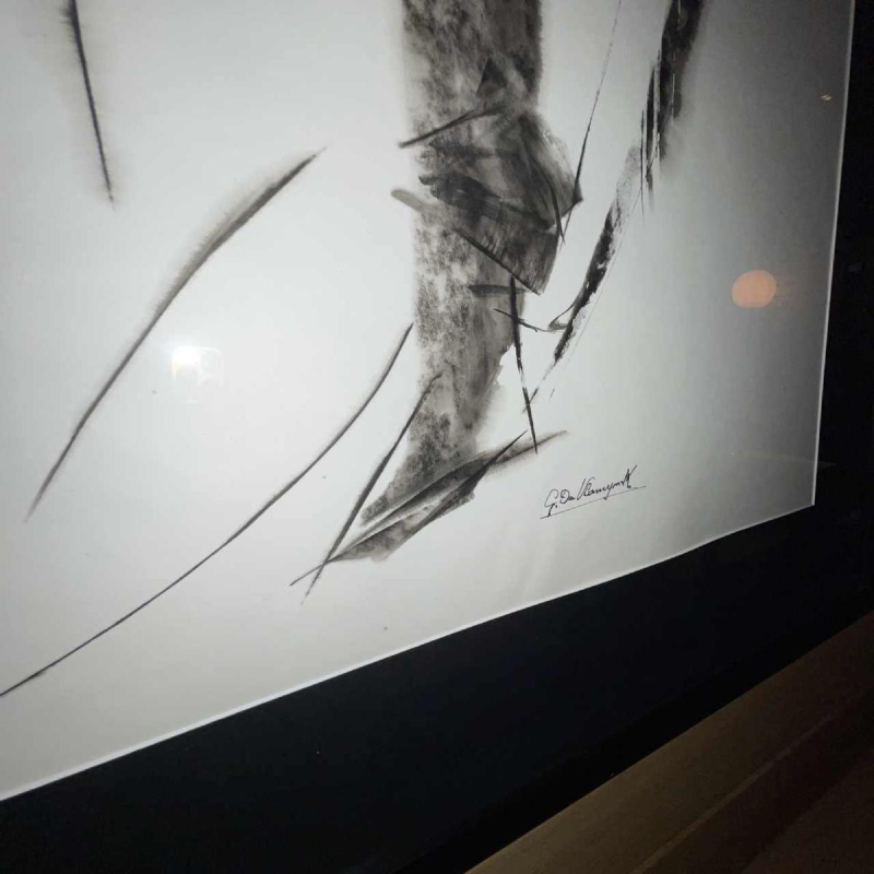 GEORGES (Géo) DE VLAMYNCK Nu de Femme Abstrait D'