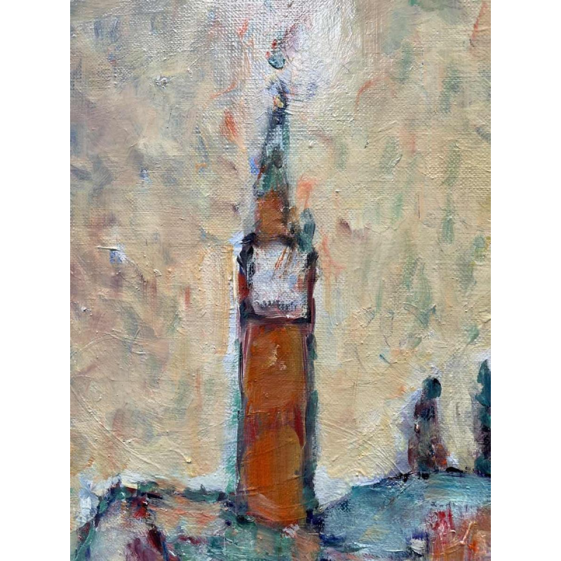 Marcel HOCQ ( 1933-) « Venise » huile sur toile