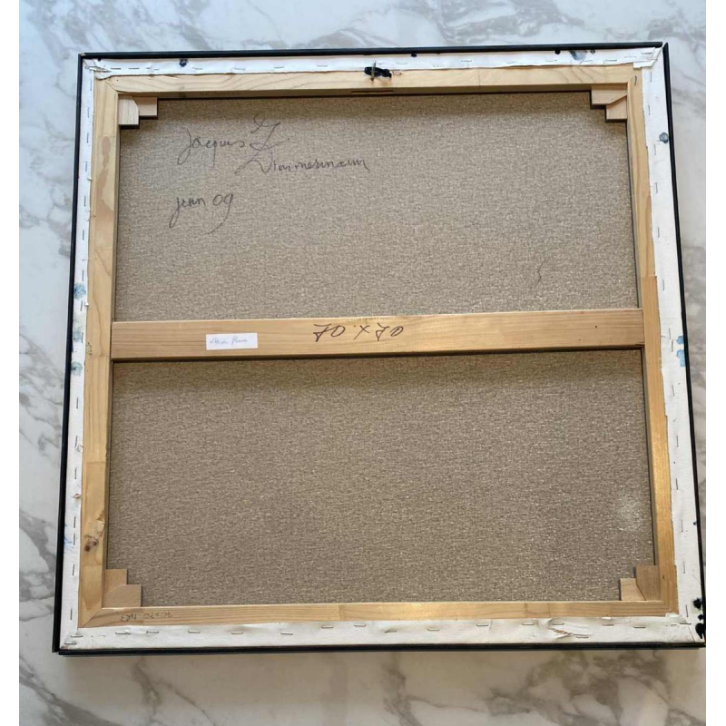 Jacques Zimmermann, abstract schilderij, olieverf op doek