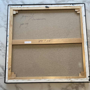 Jacques Zimmermann, abstract schilderij, olieverf op doek