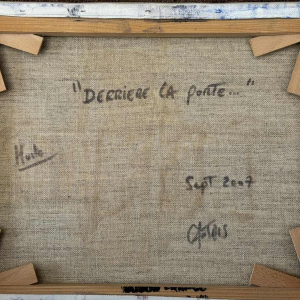 Bruno CANTAIS (1966-): "Achter de deur" 2007