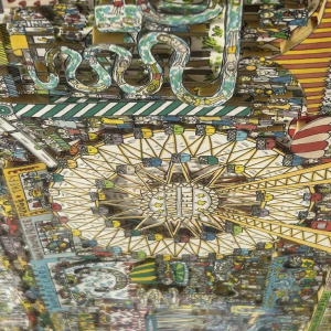 James Rizzi The last stop is Coney island, 3D serigraph signed, numbered 258/350, dated 2003