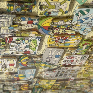 James Rizzi The last stop is Coney island, 3D serigraph signed, numbered 258/350, dated 2003