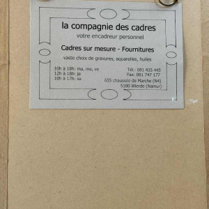 Louis-Marie LONDOT “Abstractie II” aquarel op papier, 2005