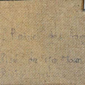 Olivier De Nato ‘Plaine des Fagnes’ painting oil on panel