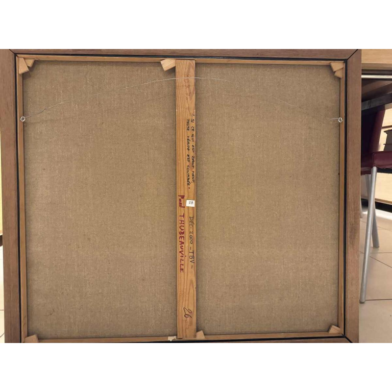 Paul THUBEAUVILLE (1946-): Wat recht is liegt, alle waarheid is krom.