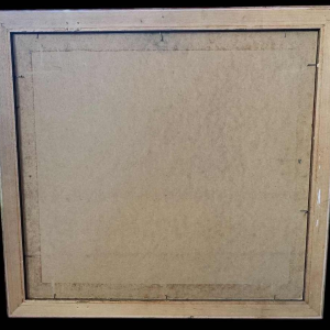 Marcel HOCQ " Lovers on a festive day " painting oil on panel