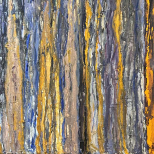 Jacqueline NOVIS « La flambée » peinture huile sur toile