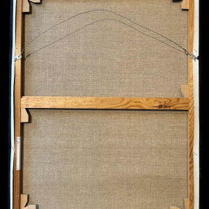 Jacqueline NOVIS « La flambée » peinture huile sur toile