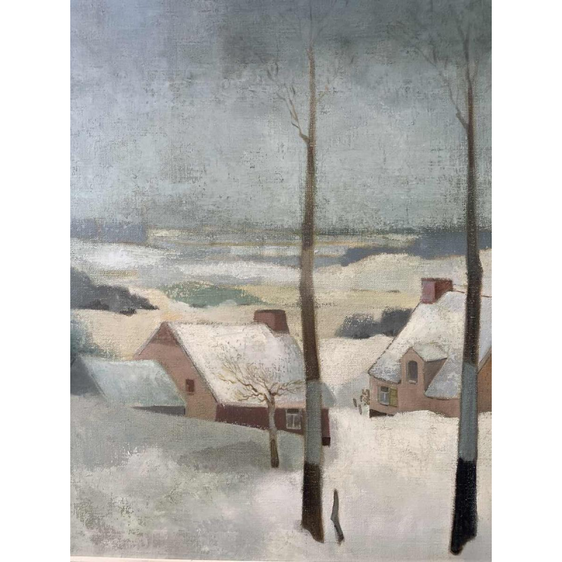 Marcel MARLIER (1929-1999): « Quiétude hivernale (winterse rust) »