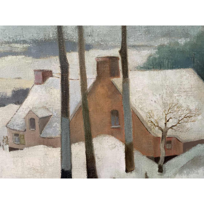 Marcel MARLIER (1929-1999): « Quiétude hivernale »