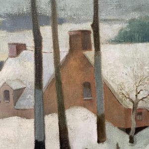 Marcel MARLIER (1929-1999): « Quiétude hivernale (winterse rust) »