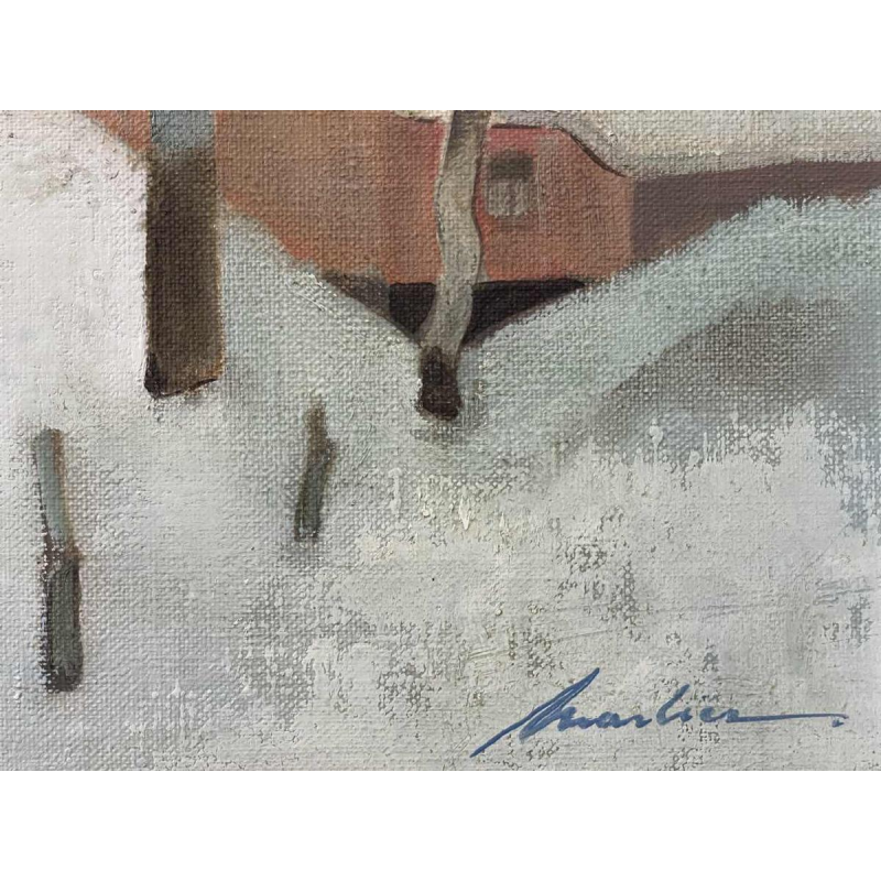 Marcel MARLIER (1929-1999): « Quiétude hivernale »