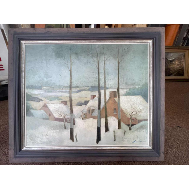 Marcel MARLIER (1929-1999): « Quiétude hivernale »