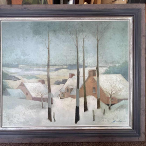 Marcel MARLIER (1929-1999): « Quiétude hivernale »