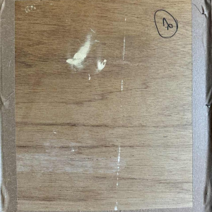 Marcel HOCQ (1933-2021): «Het echtpaar » schilderij olie op paneel