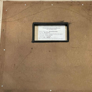 Mohammad IQBAL (1967-): Fading of world in the space